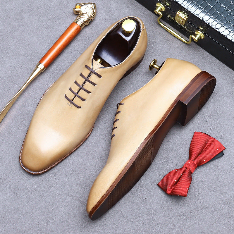 Plus Size Business Handmade Oxford Shoes
