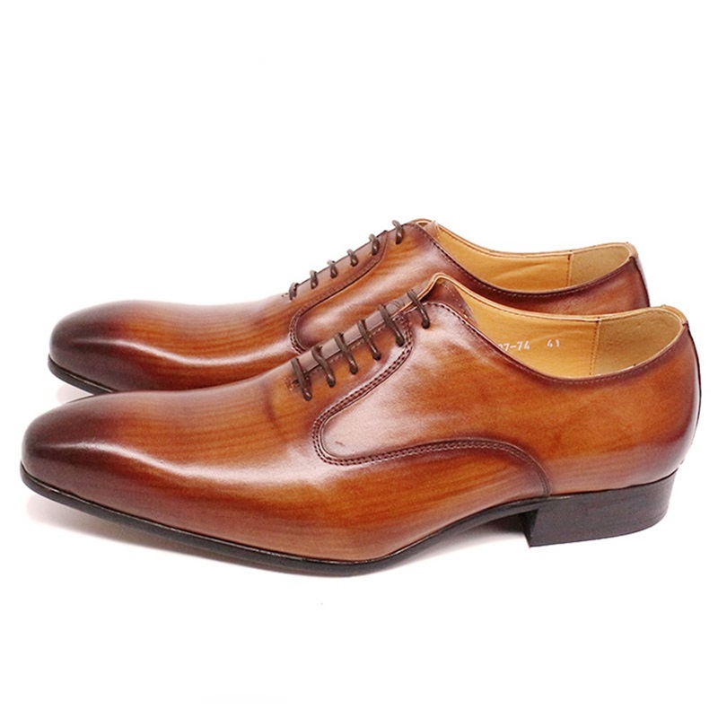 Handmade Shoes Elegant Men's Business Dress Shoes